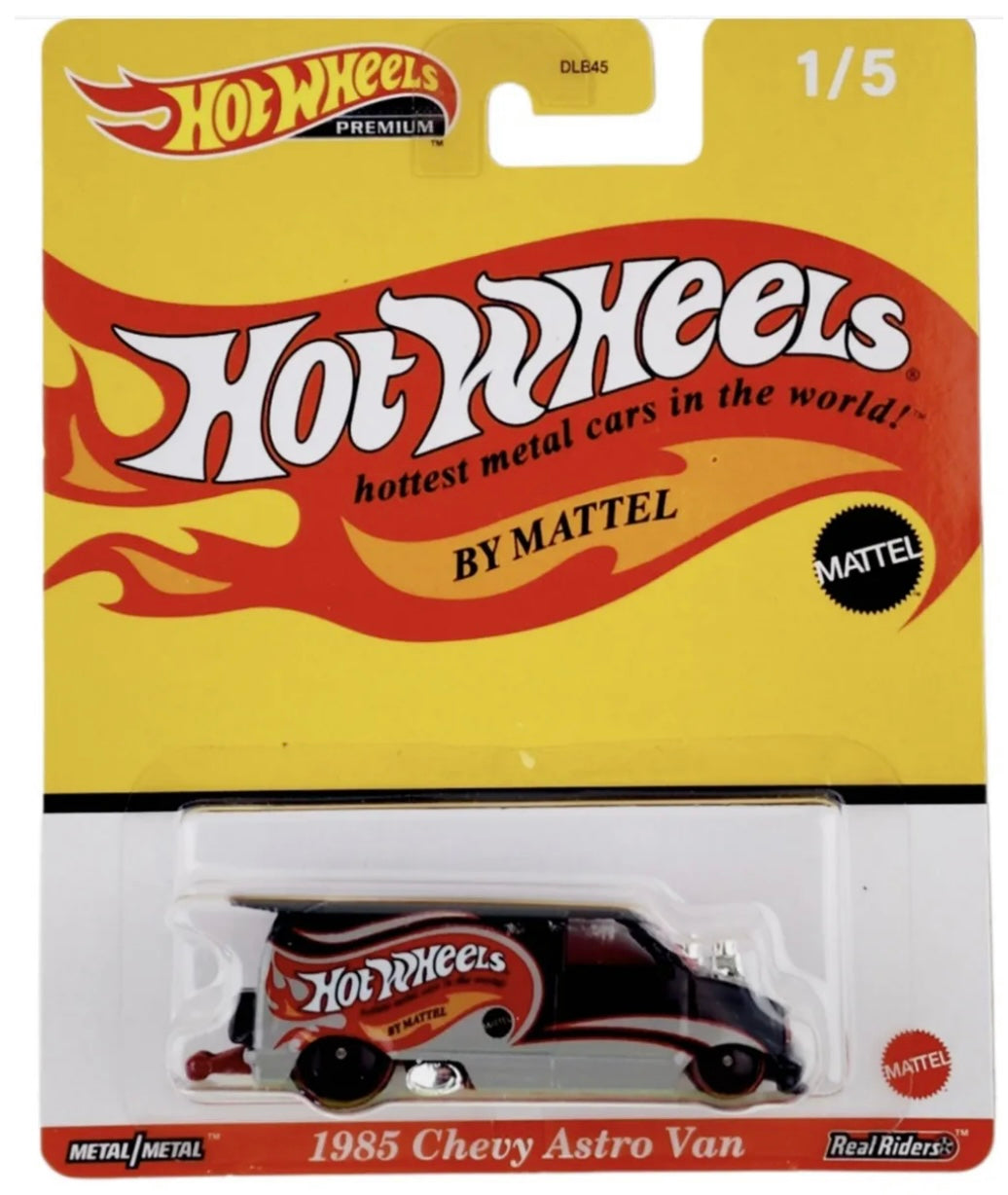 1:64 Hot Wheels 1985 Chevy Astro Van