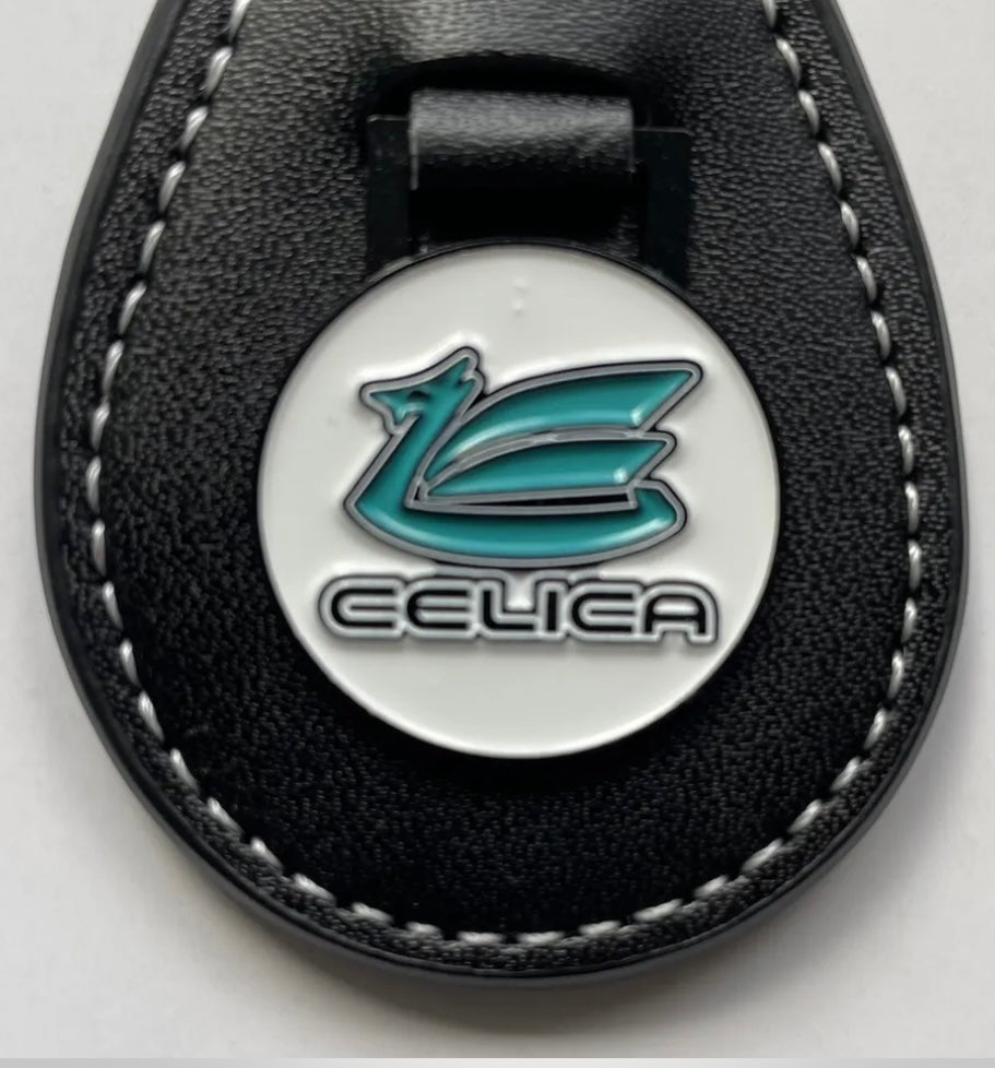 Celica Leather Key Ring Toyota 1600 GT TA22 2000 LT RA40 ST TA60