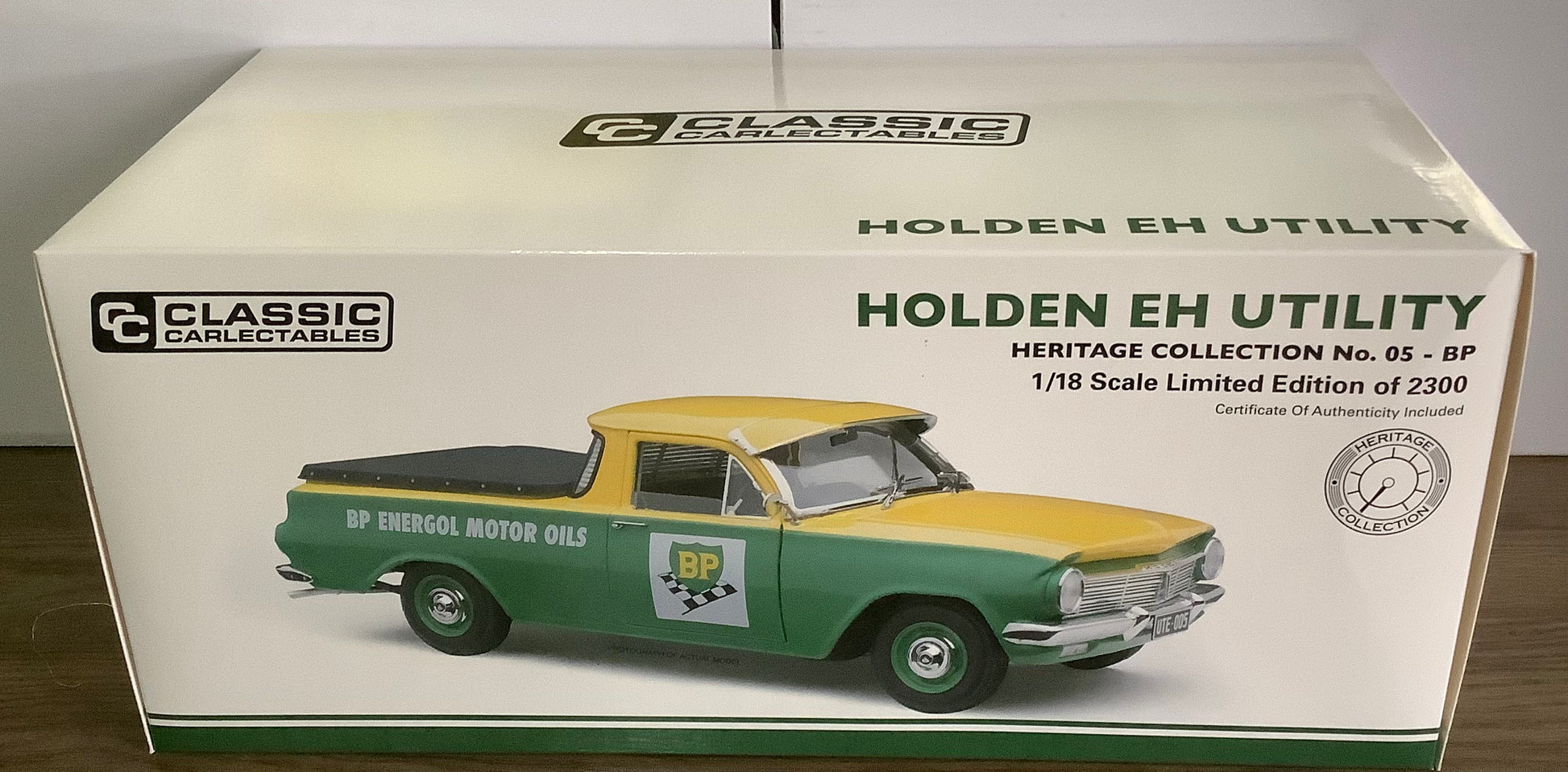 1 18 Holden EH Ute BP Classic Carlectables All Gassed Up Diecast