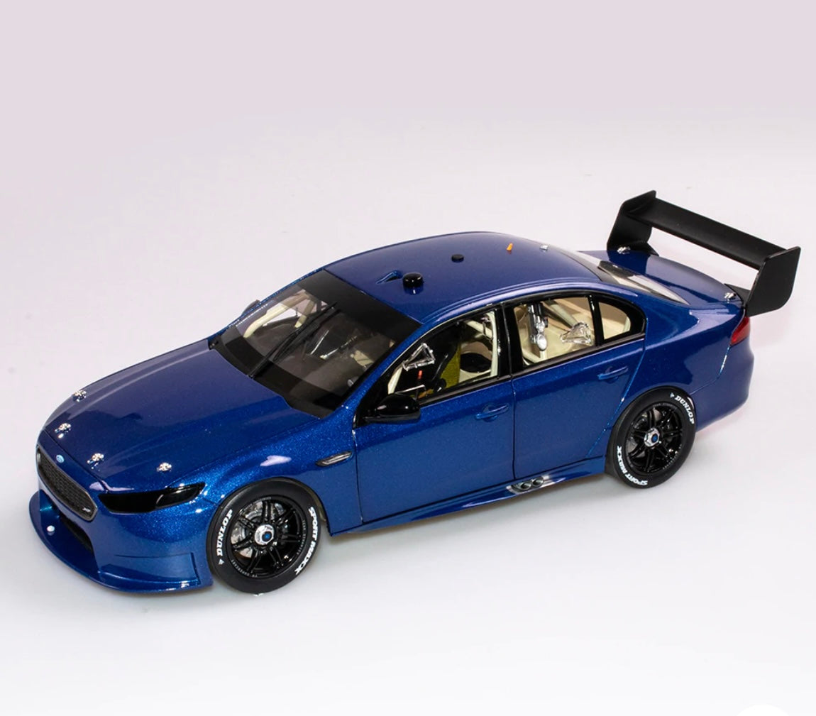 1:18 Ford FGX Falcon Supercar Kinetic Blue Authentic Collectables