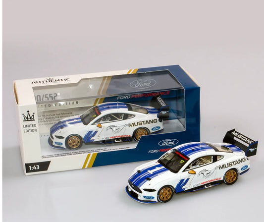 1:43 Dick Johnson #17 2019 Adelaide 500 Parade of Champions Ford Performance Ford Mustang Authentic Collectables