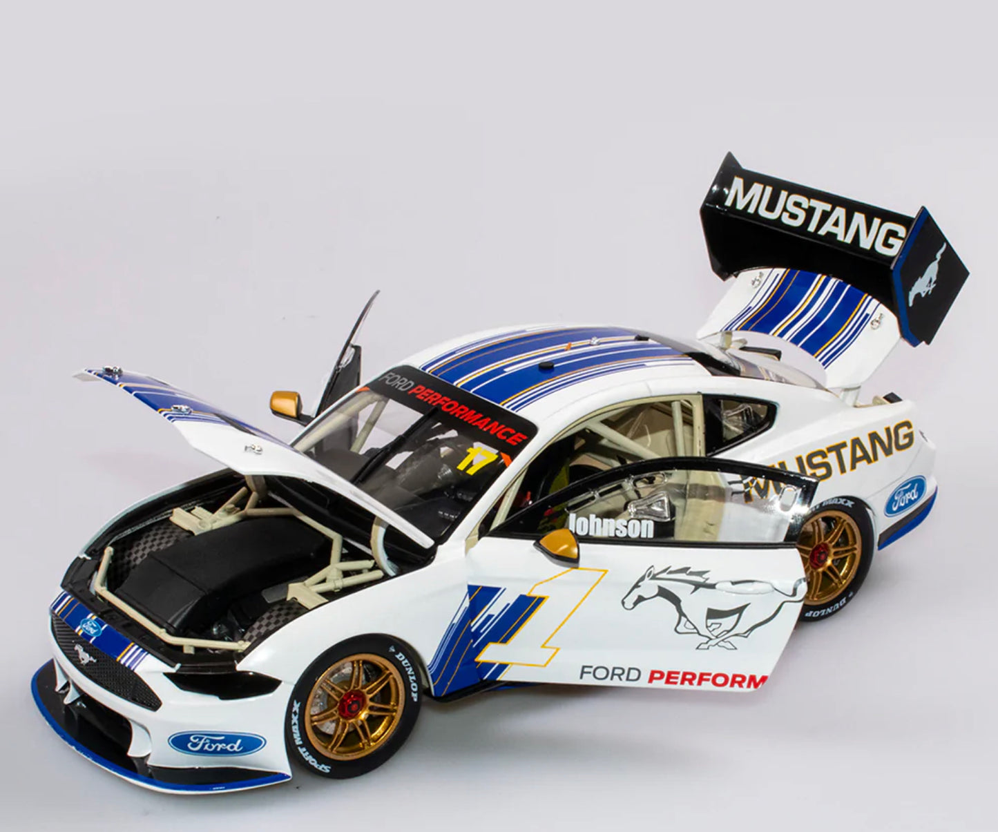1:18 Dick Johnson #17 Ford Performance 2019 Adelaide 500 Parade of Champions Authentic Collectables