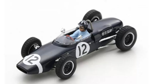 1:43 Graham Hill #12 3rd Mallory Park 1962 Lotus 18-21 Spark