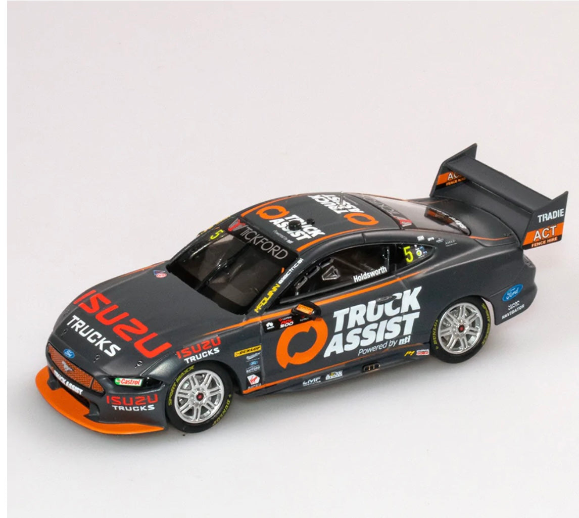 1:43 Lee Holdsworth #5 2020 Supercars Season Truck Assist Racing Ford Mustang Authentic Collectables
