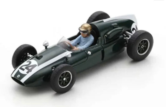1:43 Jack Brabham #24 1959 Winner Monaco GP Cooper T51 Spark